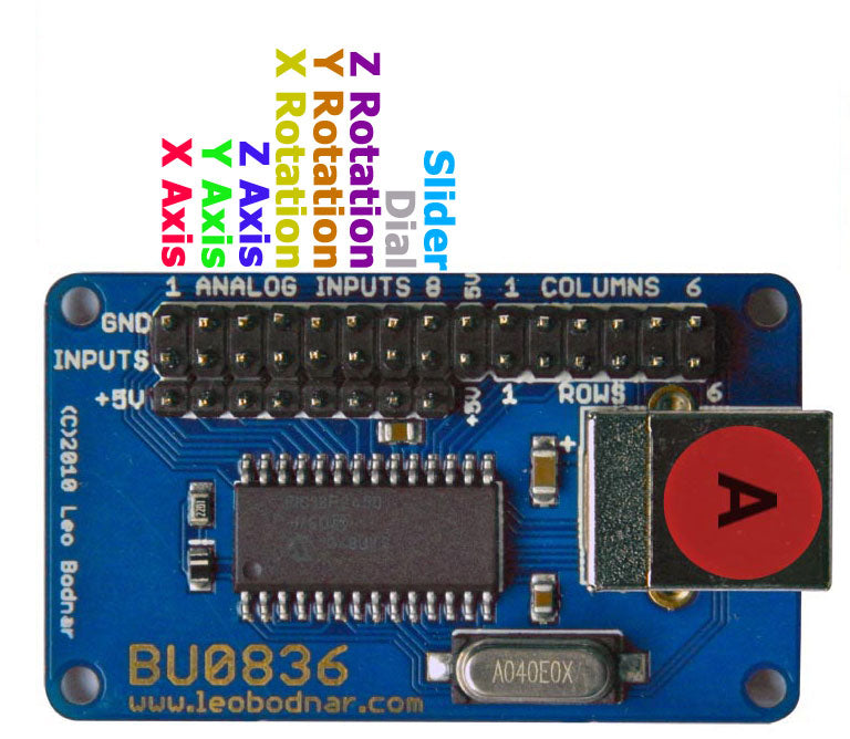 Leo Bodnar Bu0836A has 8 analog inputs