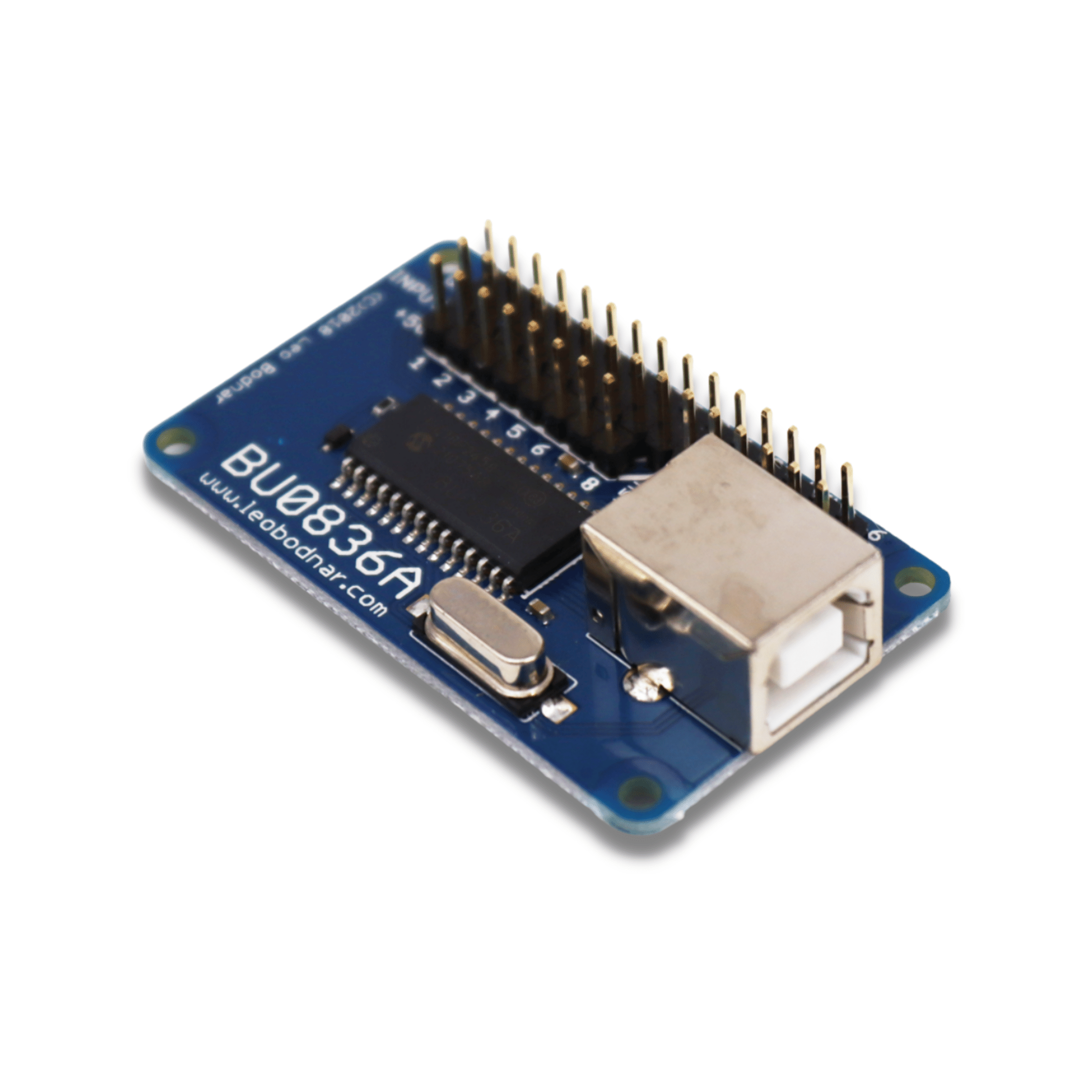 Leo Bodnar BU0836A Micro Controller Board. BU0836A Board for DIY projects