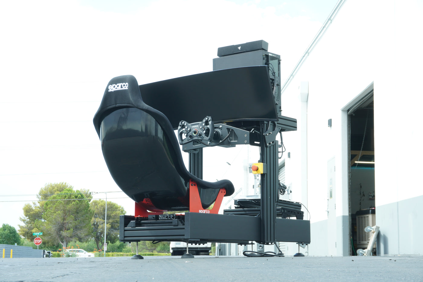 Professional formula racing simulator for consistent performance