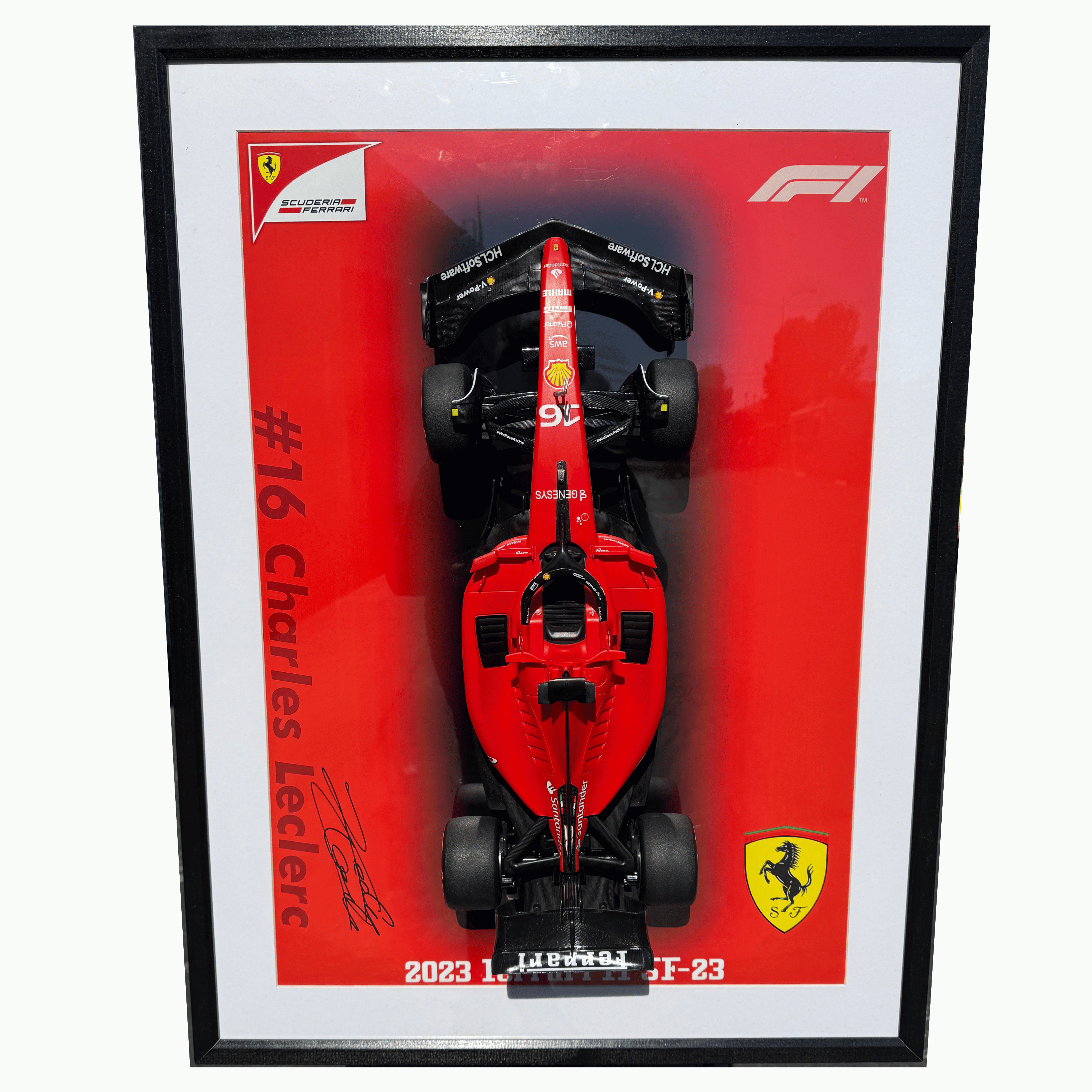 FORMULA 1 FERRARI WALL ART