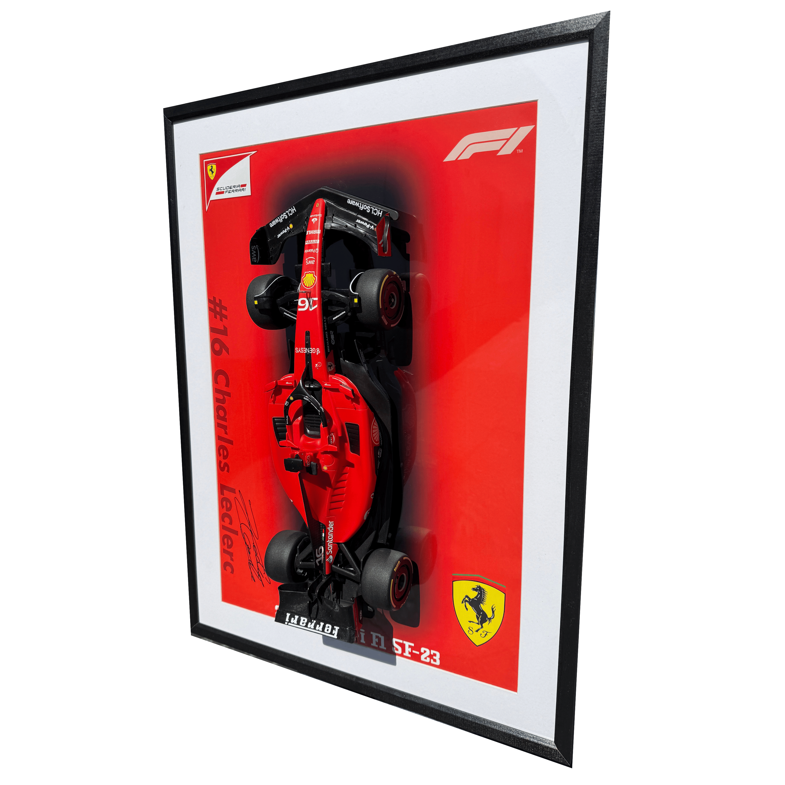 FORMULA 1 FERRARI WALL ART