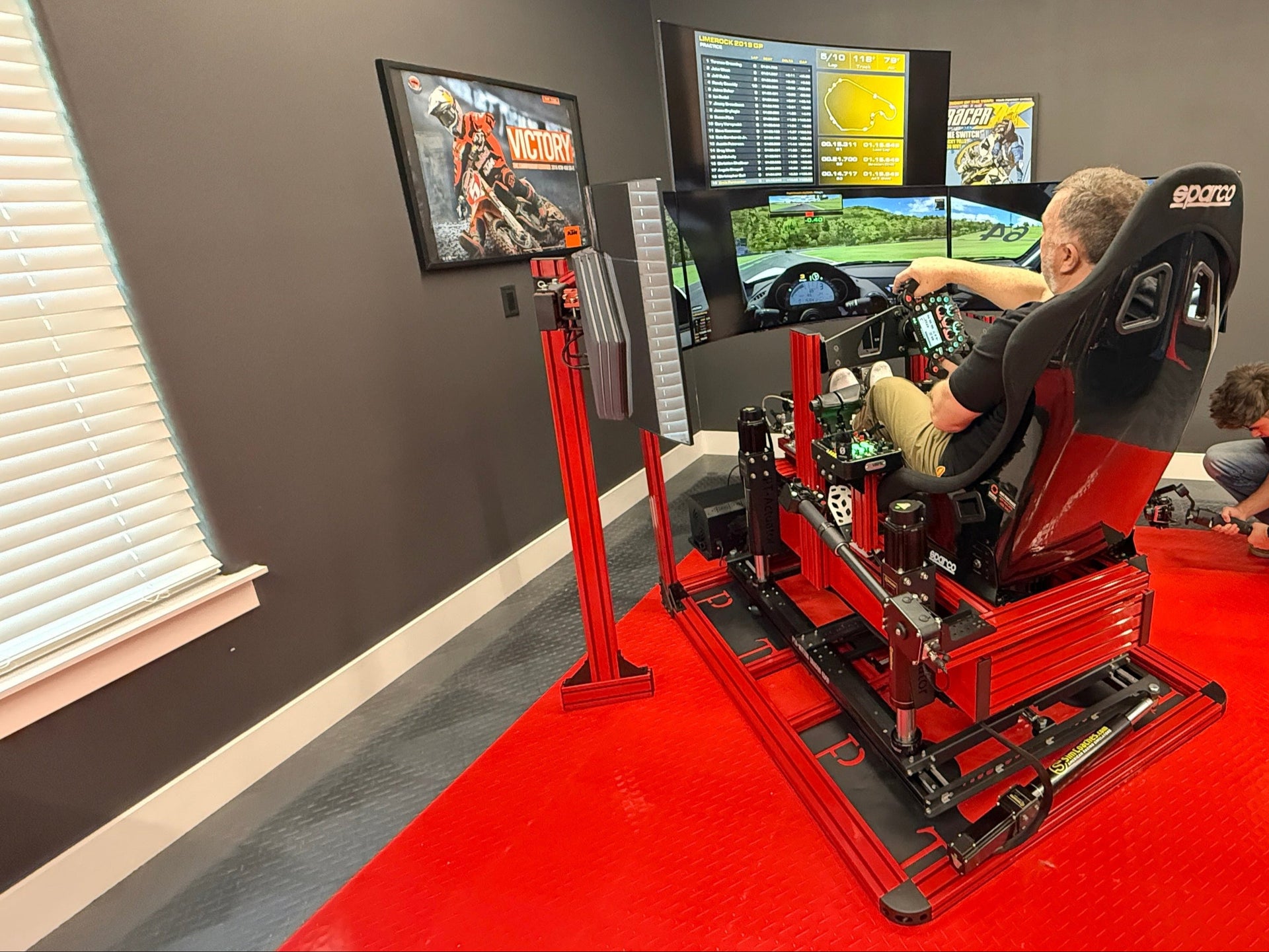 Elite 6DOF Racing Simulator