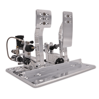 Hydraulic sim racing pedals - Floor mounted, 2 pedal set