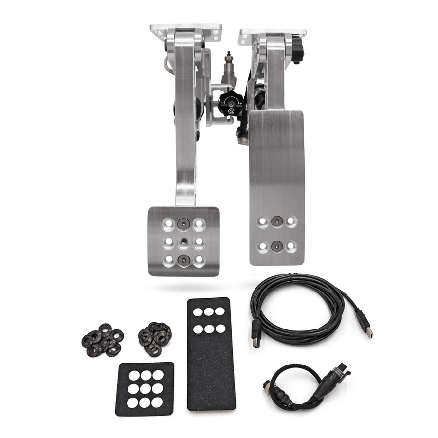 Sim Racing Pedals Inverted - Designed for Drivers