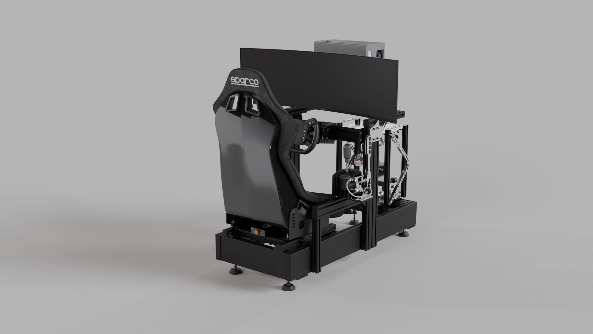 Simulator Riggen CONEXPO 2026 Racing Simulator Rental | Booth Attraction Las Vegas