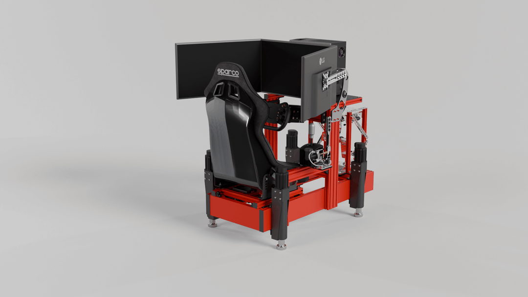Omega simulator - red - config A