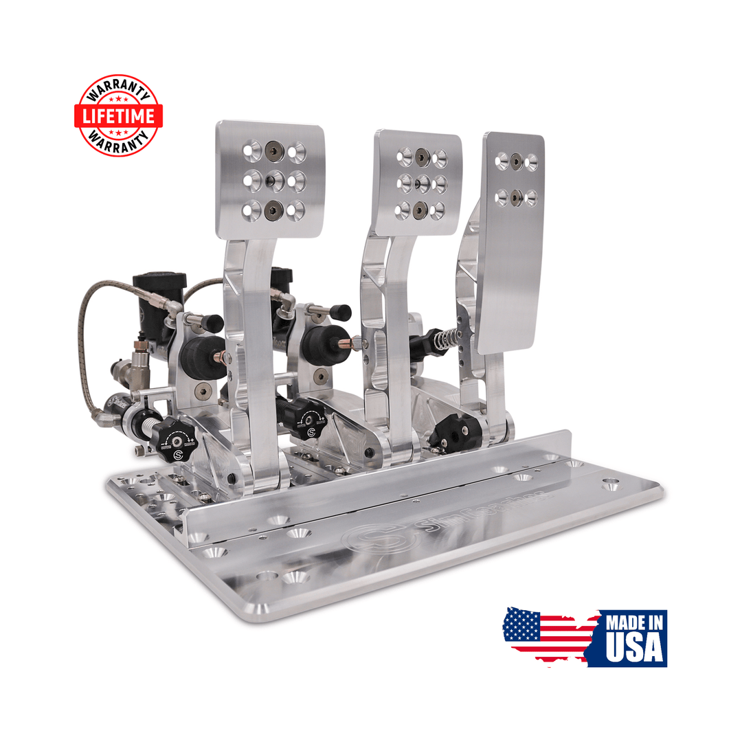 Sim Racing Pedals - Starting at $1,200 – Sim Coaches