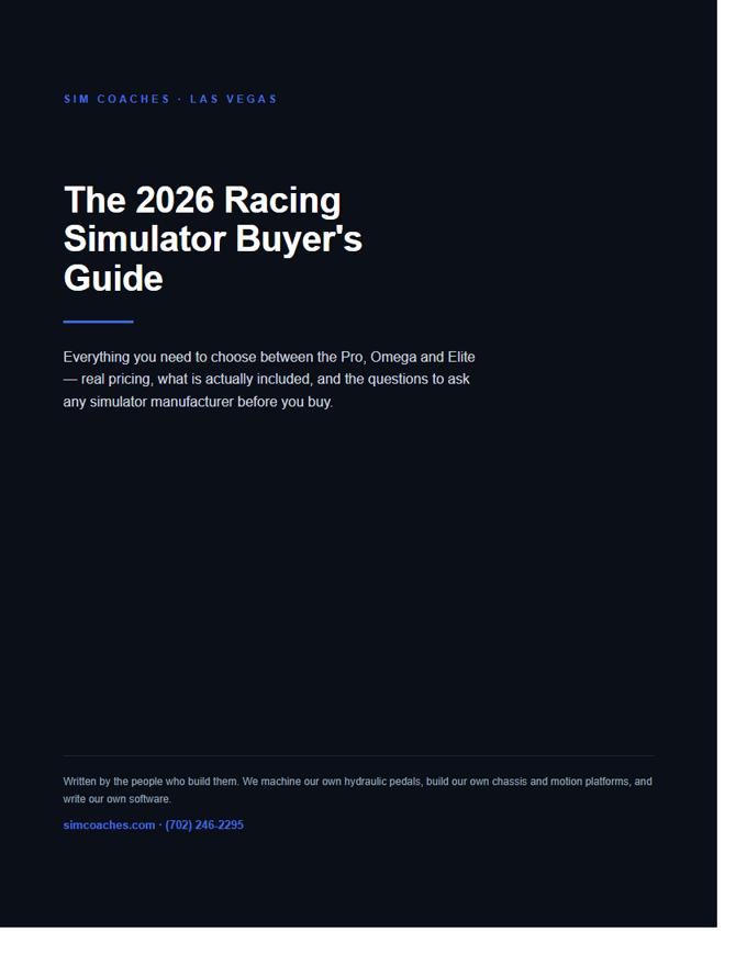 The 2026 Racing Simulator Buyer's Guide